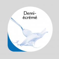 Opercule gamme GOURMANDISE DEMI-ÉCRÉMÉ