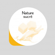 Opercule gamme GOURMANDISE NATURE SUCRÉ