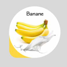 Opercule gamme GOURMANDISE BANANE