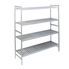 Étagères de stockage en DURALINOX