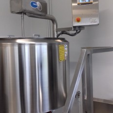 Cuve inox de pasteurisation P200 EL PRO pour yaourts