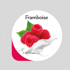 Opercule gamme GOURMANDISE FRAMBOISE
