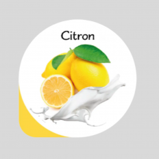 Opercule gamme GOURMANDISE CITRON