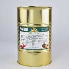 Confitures de peche nectarine / Boites de 5 Kg