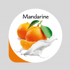 Opercule gamme GOURMANDISE MANDARINE