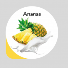 Opercule gamme GOURMANDISE ANANAS