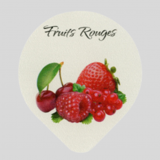Opercule gamme DÉLICE FRUITS ROUGES