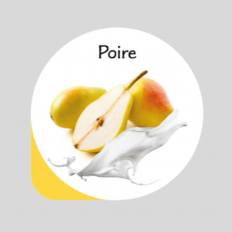 Opercule gamme GOURMANDISE POIRE