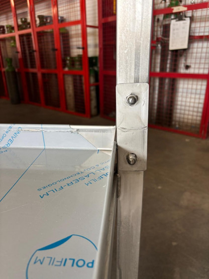 Table d'égouttage inox 2en1 sur mesure