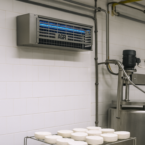 Désinsectisateur Glu LED AGR 9 IP54 Inox 304 1x9w Anti-éclat