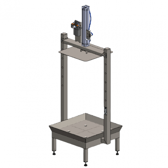 Presse à fromage pneumatique sur mesure