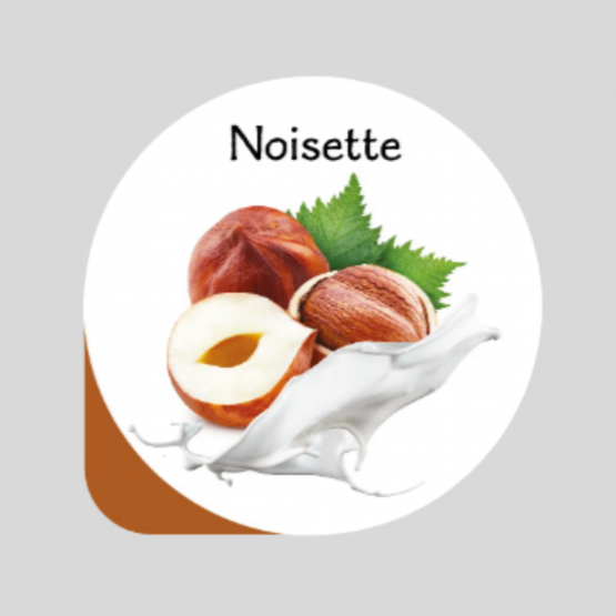 Opercule gamme GOURMANDISE NOISETTE