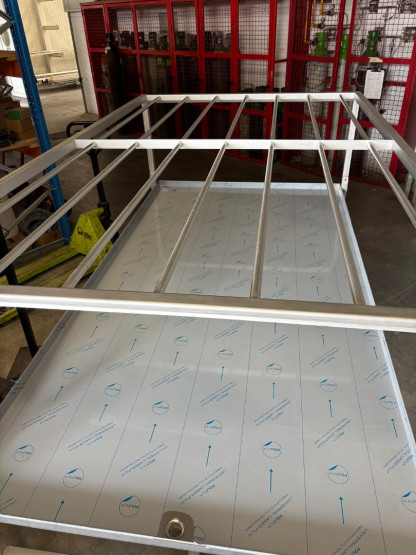 Table d'égouttage inox 2en1 sur mesure