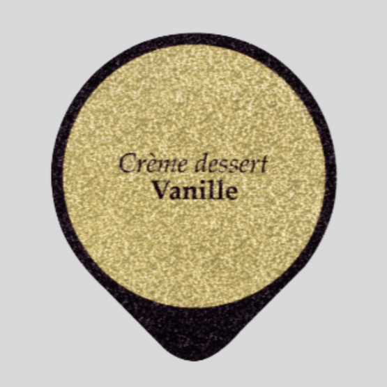 Opercule gamme CRÈME DESSERT VANILLE