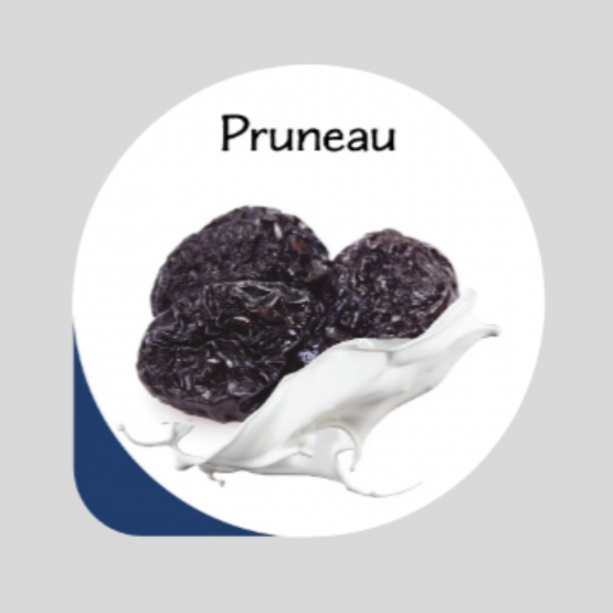 Opercule gamme GOURMANDISE PRUNEAU