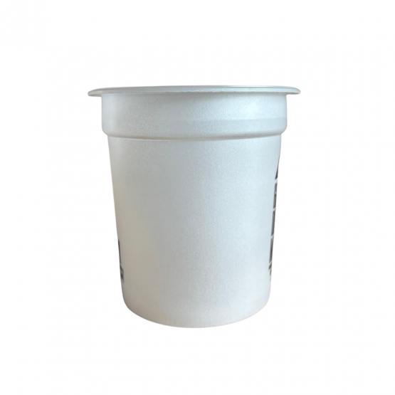 Pot en plastique NACRÉ 120 ml pour opercule