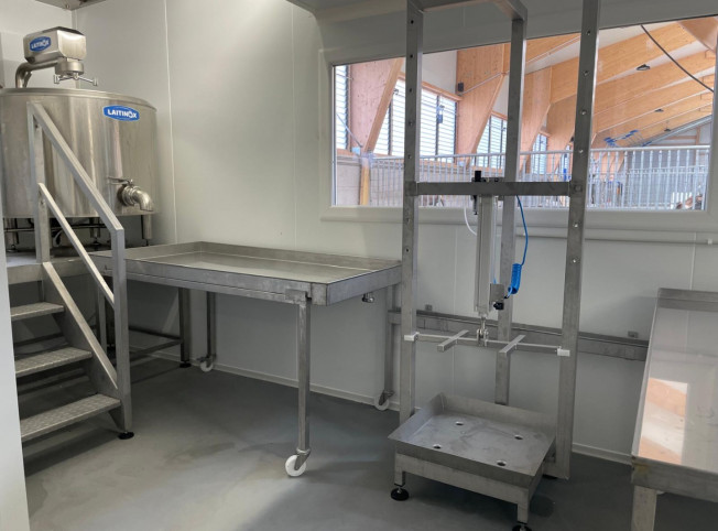 Création et installation d'une fromagerie en Isère (38)