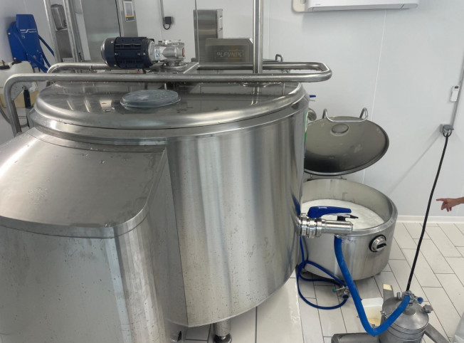 Installation de matériel pour une fromagerie en Loire-Atlantique (44)